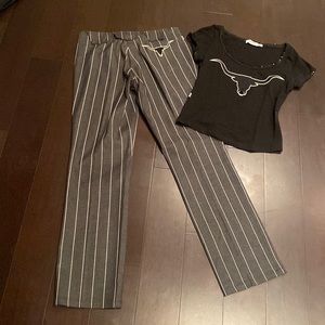 Moschino pant and top, USA Size 10 - but the size is really - size 4
